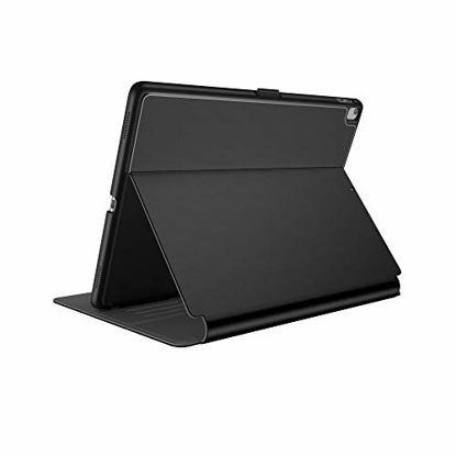 Picture of Speck Products Compatible Case for Apple iPad 9.7-inch (2017/2018, also fits 9.7-inch iPad Pro, iPad Air 2/Air), Balance FOLIO Case and Stand, Black/Slate Grey