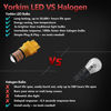 Picture of Yorkim 3157 LED Bulb Amber 3157 LED turn signal bulb 3157 LED blinker bulb 3157a led bulb 4157 bulb 3056 3156 3057 4057 led 3157 rear turn signal bulb front turn signal bulb 3457 led bulb, Pack of 2