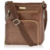 Picture of Crossbody Bags for Women - Real Leather Small Vintage Adjustable Shoulder Bag (Russet)