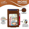 Picture of Money Clip - Men's Leather Wallet Slim Front Pocket RFID Blocking with Super Strong Magnetic