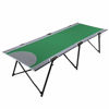 Picture of PORTAL Folding Portable Camping Cot Stable Collapsible Adult Travel Cot Bed with Carry Bag, Support 300lbs, Green, 38.5"(L) X 5.5"(W) X 7"(H) (PR-BD630-189106-GR)