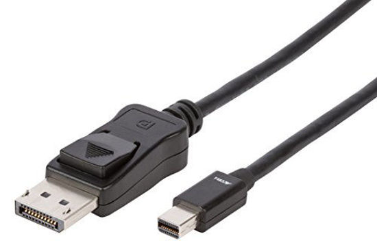 Picture of Accell B143B-003B Mdp to DP 1.2 - VESA-Certified Mini DisplayPort to DisplayPort 1.2 Cable - 3 Feet (Black), Hbr2, 4K UHD @60Hz, 1920X1080@240Hz, 3.3 Feet (1 Meter)