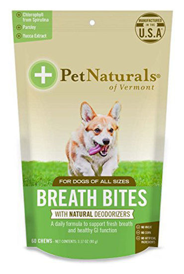 Picture of Pet Naturals of Vermont - Breath Bites, Fresh Breath Dental Health Bites, 60 Bite-Sized Chews