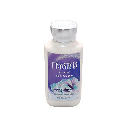 Picture of Bath and Body Works Frosted Snow Blossom Body Lotion 8 Ounce Full SIze 2016