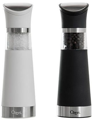 Picture of Ozeri Graviti Pro Electric Salt and Pepper Grinder Set, BPA-Free