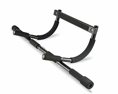 Picture of Sagler Pull up bar Doorway Heavy Duty Chin up bar Trainer for Home Gym Doorway Pull up bar or dip bar