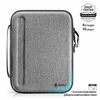 Picture of tomtoc Portfolio Case for 11-inch iPad Pro (3rd/2nd/1st Gen) M1 5G 2021-2018, 10.9-inch iPad Air 4, 10.2-in iPad 9th/8th/7th Gen with Keyboard, Carrying Storage Sleeve Bag with Accessories Compartment