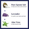 Picture of Dr Teals Foaming Bath with Pure Epsom Salt, Soothe & Sleep with Lavender, 34 fl oz, Purple