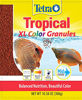 Picture of TetraColor Tropical Granules, Clear Water Advanced Formula (16262), 10.58-Ounce, 1-Liter