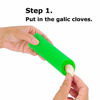 Picture of Sinnsally Garlic Peeler Skin Remover Roller Keeper,Easy Quick to Peeled Garlic Cloves with Best Silicone Tube Roller Garlic Peeling Kitchen Tool(3 Colors)