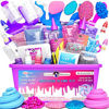 Picture of Original Stationery Unicorn Slime Kit Supplies Stuff for Girls Making Slime [Everything in One Box] Kids Can Make Unicorn, Glitter, Fluffy Cloud, Floam Putty, Pink