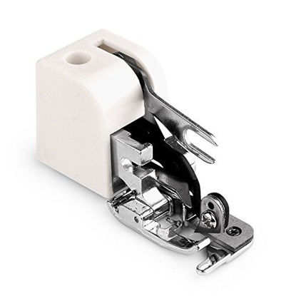 Picture of ONEVER Side Cutter Sewing Machine Presser Foot Feet Attachment Accessory for All Low Shank Singer Janome Brother