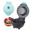 Picture of Dash Mini Waffle Bowl Maker for Breakfast, Burrito Bowls, Ice Cream and Other Sweet Deserts, Recipe Guide Included - Aqua