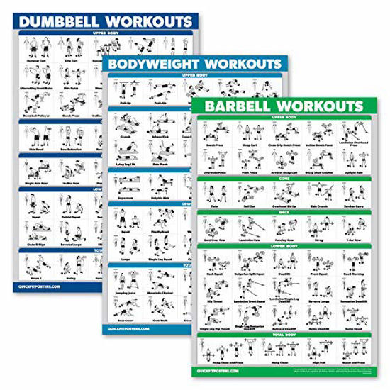 GetUSCart- QuickFit 3 Pack - Dumbbell Workouts + Bodyweight Exercises ...