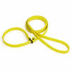 Picture of Dogline Biothane Slip Dog Leash - for Small, Medium and Large Dogs - Odor Free Slip Lead, Heavy Duty and Durable Material Kennel Lead - Yellow - 5ft L x 3/8in W