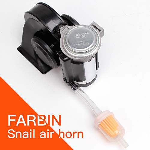 Getuscart Farbin Air Horn For Truck Compact Electric Train Horn Car