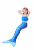 Picture of GALLDEALS Mermaid Bikini Set Swimsuit for Swimming Cosplay Costume Bathing Suit for Kids Girls (No Monofin)