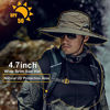 Picture of Cooltto Wide Brim Sun Hats with Waterproof Breathable for Fishing, Hiking, Camping