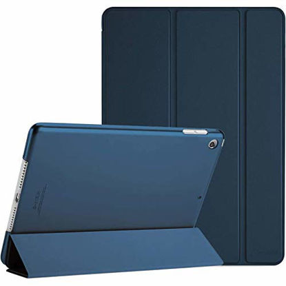 Picture of ProCase iPad 10.2 Case iPad 9th Generation 2021/ iPad 8th Generation 2020/ iPad 7th Generation 2019 Case, Slim Stand Hard Back Shell Protective Smart Cover Case for iPad 10.2 Inch -Navy