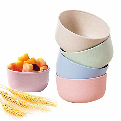 Eternal Night Unbreakable Cereal Bowls 24Oz Reusable Bowls For