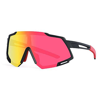 Picture of Cycling Glasses Polarized Sports Sunglasses for Men Women, Baseball Sunglasses