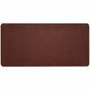 Picture of Gallaway Leather Desk Pad - 36 x 17 inch - Desk Mat Home Office Desk Accessories Desktop Protector XXL Mouse Pad Writing Desk Blotter (Dark Brown)