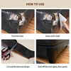 Picture of Leather Tape 3X60 Inch Self-Adhesive Leather Repair Patch for Sofas, Couch, Furniture, Drivers Seat(Black)