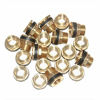 Picture of Joywayus 1/2" Female 3/4" Male Soild Brass Water Tank Connector Theaded Bulkhead Fitting With 2 Rubber Ring Stablizing