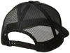 Picture of RVCA mens Rvca Men's Curved Bill Snapback Mesh Trucker Hat Baseball Cap, Black, One Size US