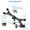 Picture of Neewer 7-14 inches Adjustable Tablet Holder Mount with 360 Degree Swivel Clamp for Connecting with Microphone Stand, Compatible with iPad, iPad Pro, iPad Air, Google Nexus Samsung Galaxy