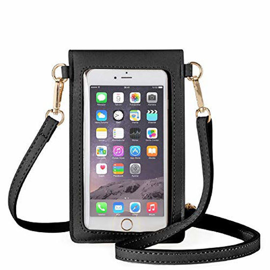 Small Crossbody Cell Phone Purse for Women, Mini Messenger Shoulder Handbag  Wallet with Credit Card Slots Mini Cell Phone Pouch with Strap | Wish