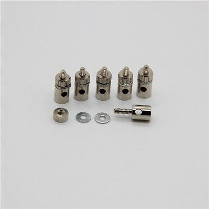 Picture of prorcmodel 10 PCS PUSHROD Linkage Stopper SERVO CONNECTORS 2.1mm for RC Airplane Helicopter