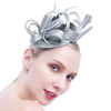 Picture of Fascinator Hats for Women Feather Cocktail Party Hats Bridal Kentucky Derby Headband