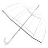 Picture of Kung Fu Smith 52 Inch Bubble Clear Umbrella for Weddings, Bulk Large Adult Windproof Dome Rain Umbrella