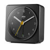 Picture of Braun Classic Analogue Alarm Clock with Snooze and Light, Quiet Quartz Sweeping Movement, Crescendo Beep Alarm in Black, Model BC03B.