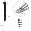 Picture of Precision Pentalobe Screwdriver Set P2 P5 P6 5-Point 5-Star 0.8 mm, 1.2 mm & 1.5 mm 3Pcs Pentalobe Screwdriver Bits Or Ts1 Ts4 Ts5 for Apple iPhone MacBook Pro, Air Retina Pentalobe Screwdriver