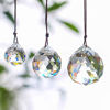 Picture of H&D HYALINE & DORA 30/40/50mm Faceted Crystal Ball Chandelier Prisms Ceiling Lamp Lighting Hanging Drop Pendants 3pcs (Clear-Set)