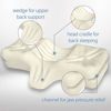 Picture of Therapeutica Pillow, Firm Orthopedic Support, Back or Side Sleeping, Average