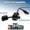 Picture of MOTOPOWER MP0609A 3.1Amp Motorcycle USB Charger Kit SAE to USB Adapter Phone GPS Charge On Motorcycle