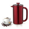 Picture of Highwin French Press - Double Wall Insulated Stainless Steel Coffee Press Maker Plunger (Red)