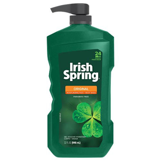 Picture of Irish Spring Men's Body Wash Pump, Original - 32 Fluid Ounce