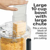 Picture of Hamilton Beach ChefPrep 10-Cup Food Processor & Vegetable Chopper with 6 Functions to Chop, Puree, Shred, Slice and Crinkle Cut, Black (70670)