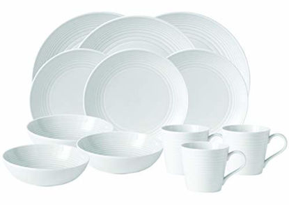 Picture of Gordon Ramsay Maze White 16 piece Dinner Set