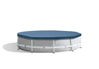 Picture of Intex Round Metal Frame Pool Cover, Blue, 10 ft