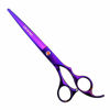 Picture of LILYS PET Professional PET DOG Grooming Coated Titanium scissors suit Cutting&Curved&Thinning shears (7.0 inches, Purple)