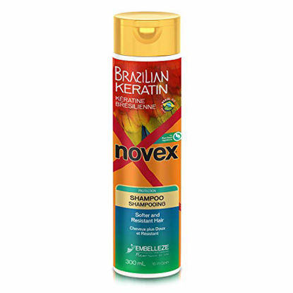 Picture of NOVEX Brazilian Keratin Shampoo, White, 10 Ounce