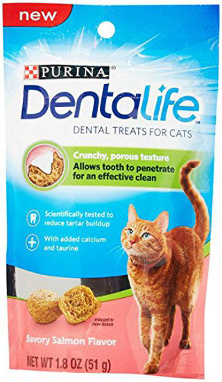 Picture of Purina Dentalife Dental Treats For Cats Savory Salmon