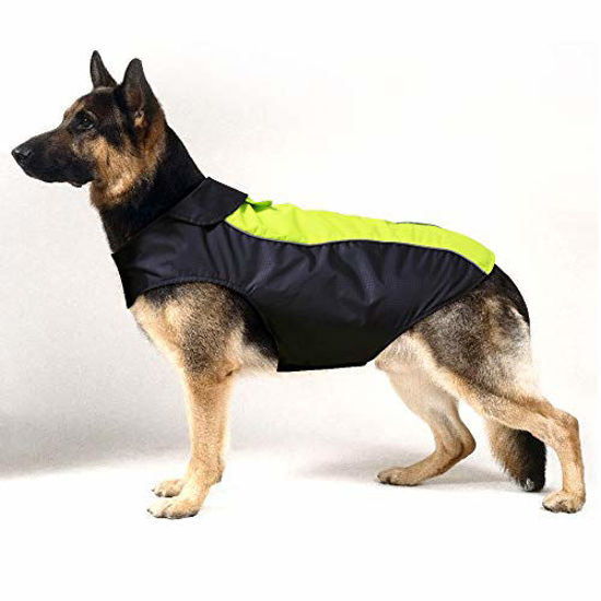 German shepherd rain store jacket