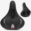 Picture of Wittkop Comfort Gel Bike Seat with Innovative 3 Zone Concept I Soft Padded Bicycle seat for Men and Women, Wide Bike Saddle for Exercise in- & Outdoor