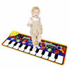 Picture of M SANMERSEN Piano Mat for Kids, Kids Keyboard Play Mats with 8 Instrument Sounds/ 10 Demos/ Record & Playback /Adjustable Volume Electronic Music Mat Touch Play Mat Toys for Boys Girls